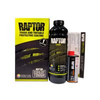 Захисне покриття (фарба) підвищеної міцності U-POL Raptor під колір 1 літр