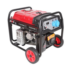 Генератор бензиновый SENCI SC17000R на 9 кВт, электростартер, пульт д/у