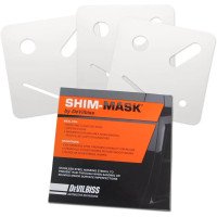 Пластина для видалення підтікань фарбування DeVilbiss SHIM MASK Пластина для видалення підтікань фарбування DeVilbiss SHIM MASK