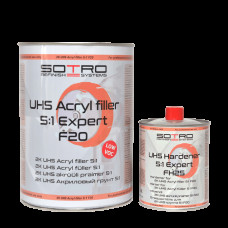 Ґрунт-наповнювач акриловий Sotro Acryl ﬁller 5:1 Expert F20 UHS