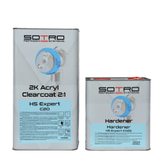 Лак акриловий Sotro Acryl Clearcoat Expert C20 HS 2+1