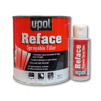 Жидкая (напыляемая) шпатлевка U-POL REFACE Жидкая (напыляемая) шпатлевка U-POL REFACE