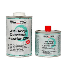 Лак акриловый Sotro Acryl Clearcoat Superior C30 UHS 2+1 Лак акриловый Sotro Acryl Clearcoat Superior C30 UHS 2+1