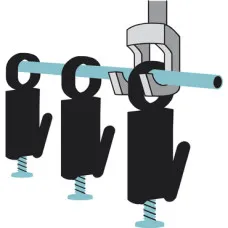 Алюмінієвий затискач 2 GYS (050945) для Alu Puller Алюмінієвий затискач 2 GYS (050945) для Alu Puller