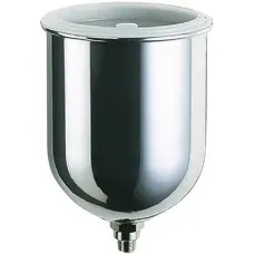 Бачок верхний из алюминия для краскопультов Walcom серии Genesi, Slim Kombat