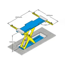 Підйомник ножичний Guangli GL 1001