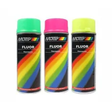 Краска акриловая флуоресцентная Motip Effect Fluor, аэрозоль 400 мл