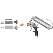 Пістолет для розпилюваного герметика NTools (APP) 110501