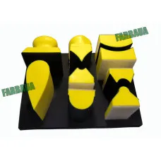 Набор шлифовальных блоков SAR LT-105 9 предметов Набор шлифовальных блоков SAR LT-105 9 предметов