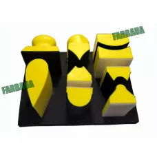 Набір шліфувальних блоків SAR LT-105 9 предметів