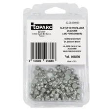 Заклепки сталеві Ø5.3x4.0 мм, блістер 100 шт., GYS 048256 Заклепки сталеві Ø5.3x4.0 мм, блістер 100 шт., GYS 048256