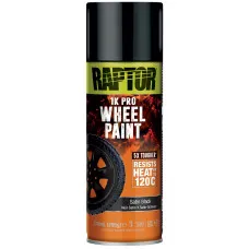 Професійна термостійка фарба для колісних дисків в аерозолі U-POL Raptor Wheel Paint