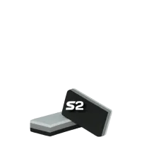 Колодка пинковая для ручного шлифования Sotro прямоугольная мягкая с 1 и 2 сторонами Колодка пинковая для ручного шлифования Sotro прямоугольная мягкая с 1 и 2 сторонами